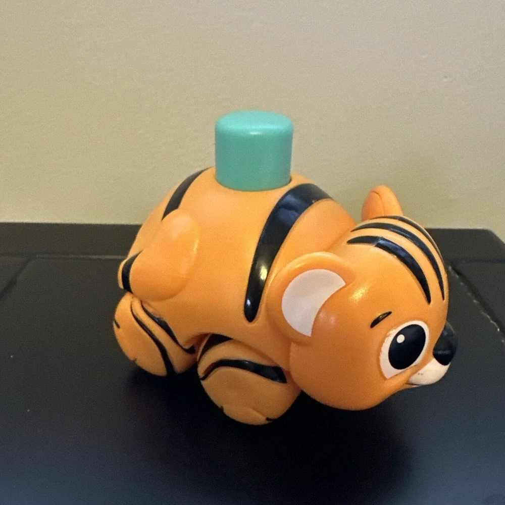 Little Tikes Baby Touch n Go Tiger Rolling‎ Push Button